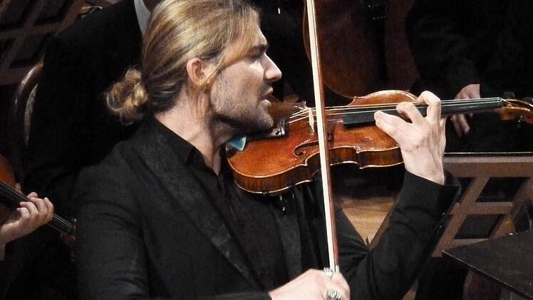Aktueller Spitzenreiter auf der Top-Ten-Liste der Vorbestellungen: der Geiger David Garrett, erwartungsgemäß dicht gefolgt von Cecilia Bartoli.  Foto: Ahnert/Archiv