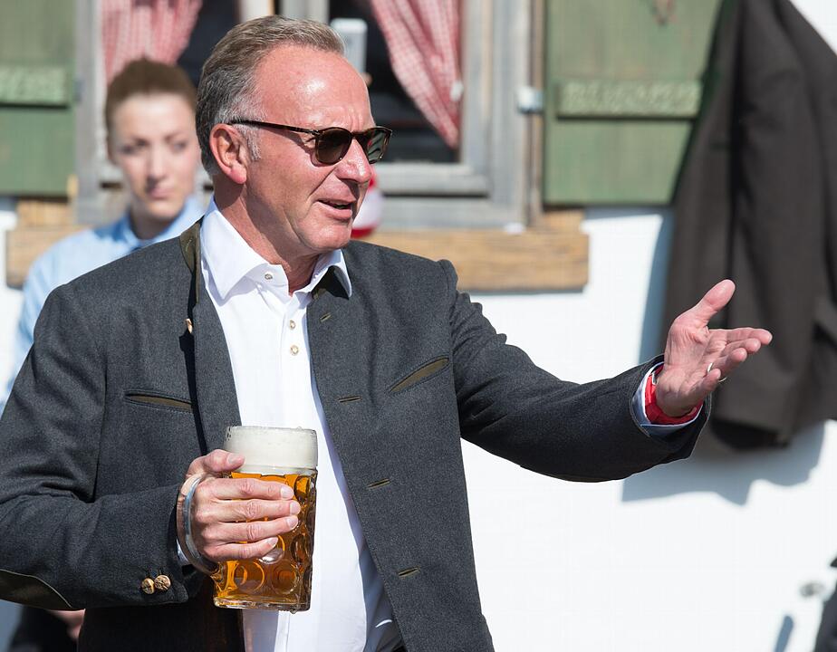 Wiesn-Besuch des FC Bayern München