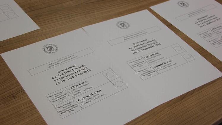 Diese beiden Kandidaten standen sich gegenüber.  Foto: Andreas Schmitt