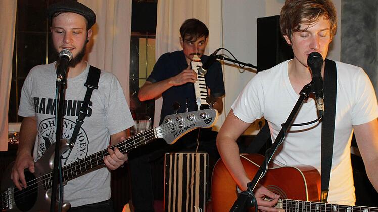 Im Pizzablitz rockte die Band "Lord Locksmith aus Untermerzbach.