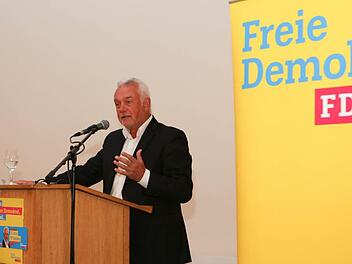Wolfgang Kubicki ist stellvertretender Bundesvorsitzender und Stargast bei der Jubiläumsfeier der Bamberger FDP. Foto: Barbara Herbst