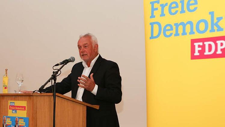 Wolfgang Kubicki ist stellvertretender Bundesvorsitzender und Stargast bei der Jubiläumsfeier der Bamberger FDP. Foto: Barbara Herbst