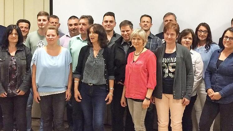 Der Vorstand des neuen Pautzfelder Vereins Foto: Mathias Erlwein