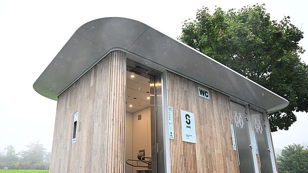 Toilettenhaus kostet 600.000 Euro