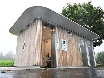 Toilettenhaus kostet 600.000 Euro