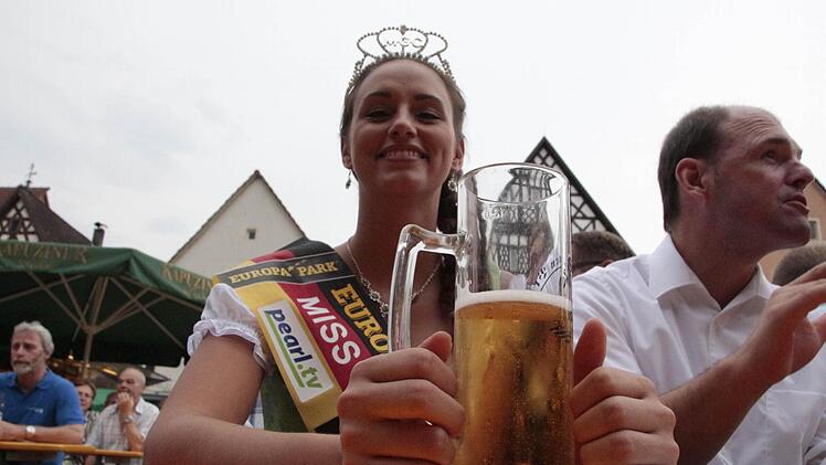 Das Ebermannstadter Altstadtfest ist eröffnet. Foto: Josef Hofbauer