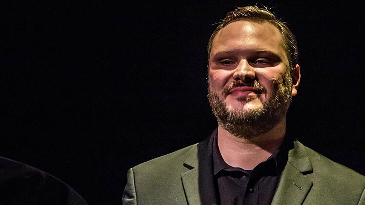 Felix Rathgeber in der Coburger ReithalleFoto: Jochen Berger