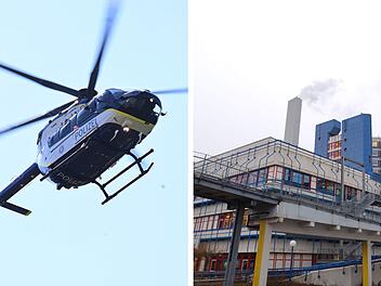 Polizeieinsatz am Klinikum Bamberg - Berichte &uuml;ber schwer bewaffnete Beamte