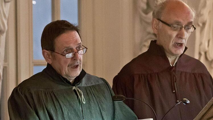 Wilfried Paul (links) und Gerhard Zeidler.