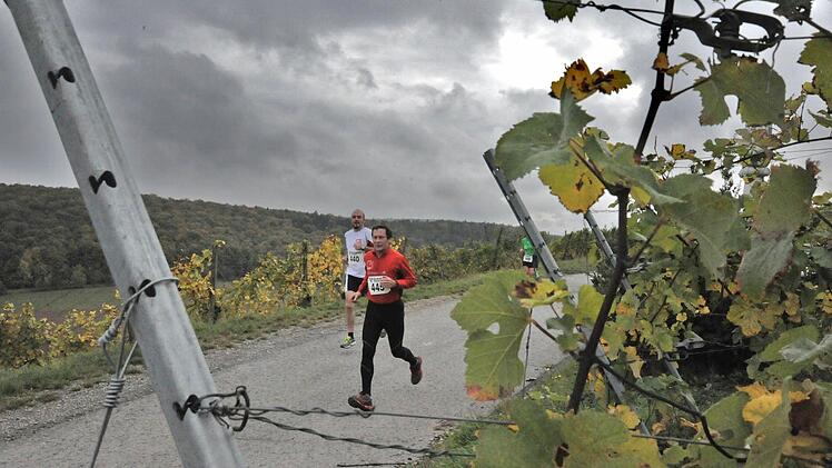 Stimmungsbild vom Ramsthaler Weinberglauf. Foto: Hopf
