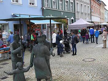 Fußgängerzone in Bad Brückenau Foto: Ulrike Müller