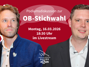 OB-Stichwahl in Bamberg: Hier gelangen Sie zum Livestream