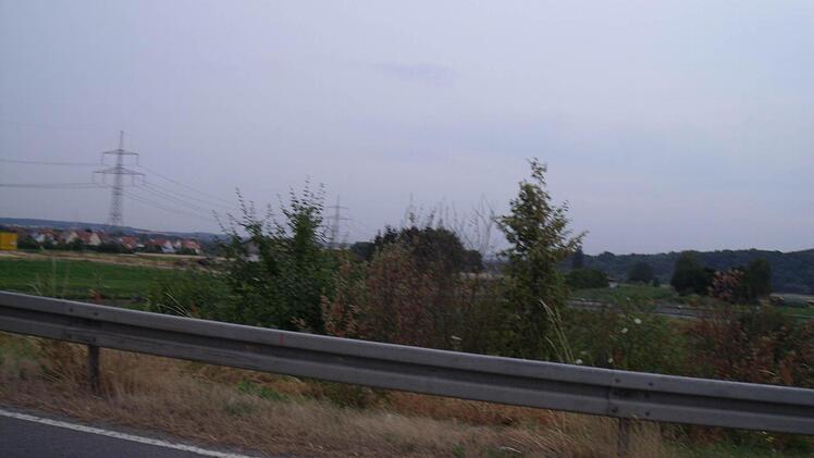 Blick vom Berrliner Ring Richtung nkünftige Allee