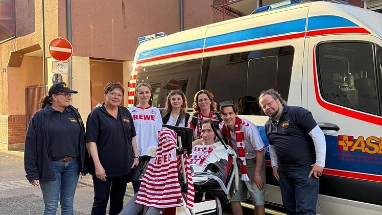 Forchheim: Intensivpatient Larsen erlebt unvergessliche Fu&szlig;ballreise