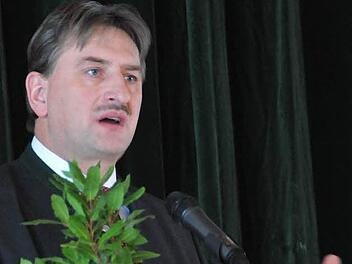Auch er steht der geplanten Gleichstromtrasse ablehnend gegenüber: der stellvertretende BBV-Präsident Günther Felßner aus Mittelfranken. Foto: Stephan-Herbert Fuchs