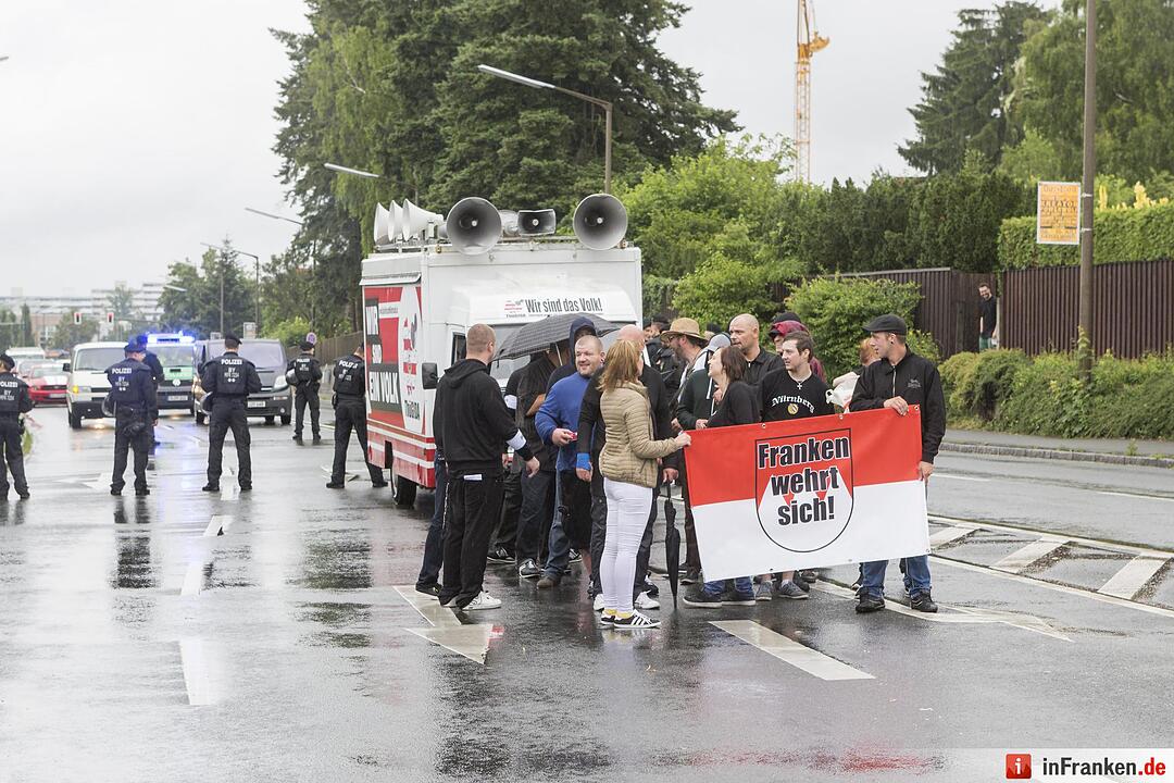 Demonstration gegen Rechts in Zirndorf