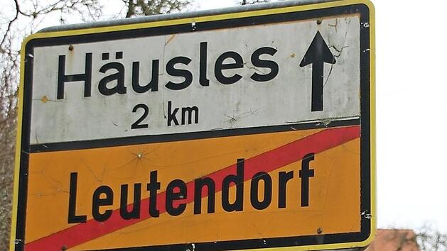 Zwischen dem Mitwitzer Gemeindeteil Leutendorf und Häusles könnte eine große Photovoltaik-Anlage entstehen.  Fotos: Marco Meißner