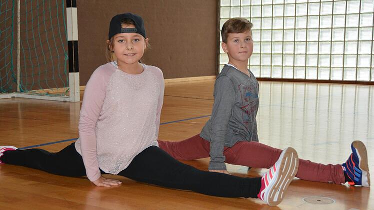Hip-Hop-Unterricht in der Pressecker Grundschule Foto: Dagmar Besand