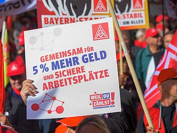 Kundgebung der IG Metall