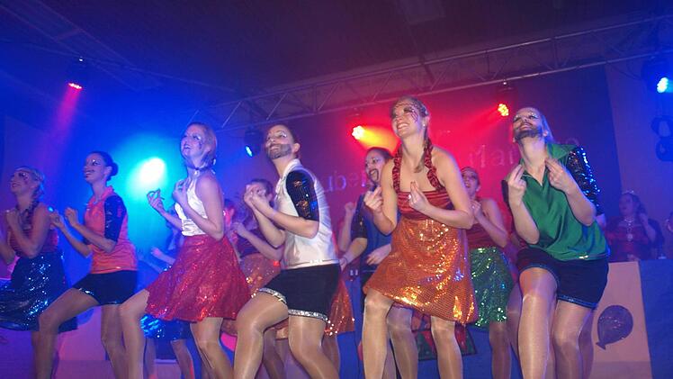 Prinzengarde mit Showtanz Elferratssitzung Ebenhausen