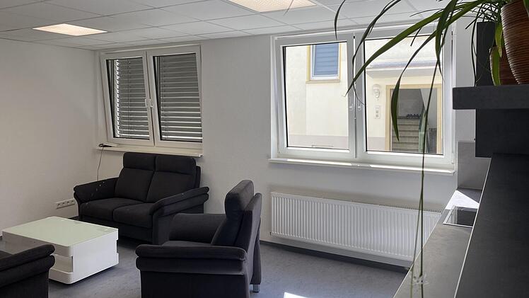 Blick in die neue Rettungswache Foto: Regiomed