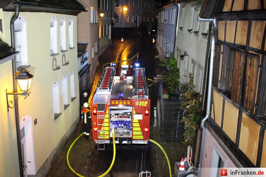Hoher Schaden bei Brand in Bad Windsheim