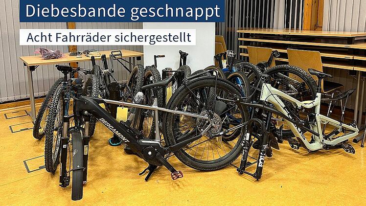 Fahrraddiebstahl in großem Stil - Polizei nimmt Trio im Kreis Fürth hoch