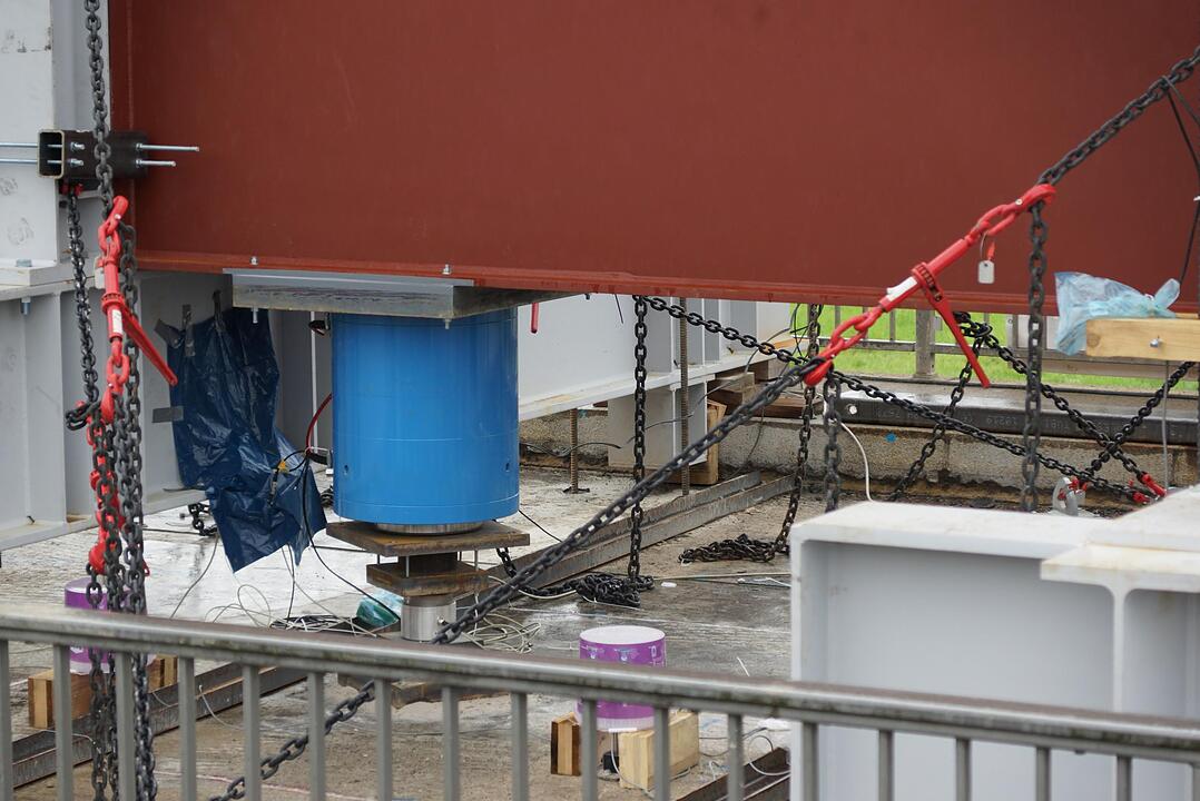 Belastungstest: So viel hält die Saalebrücke aus