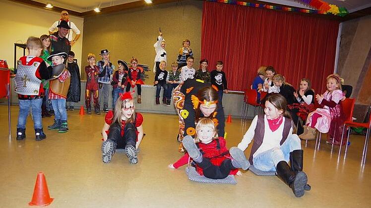 Auch beim Friesener Kinderfasching ging es hoch her.