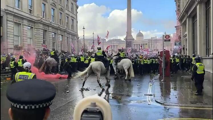 Rechte Demo "Unite the Kingdom"