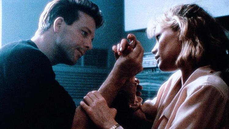 In "9 1/2 Wochen" spielte Kim Basinger an der Seite von Mickey Rourke.