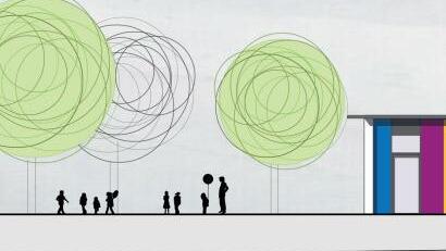 Architektenentwurf Bahl & Bahl Repro: FT