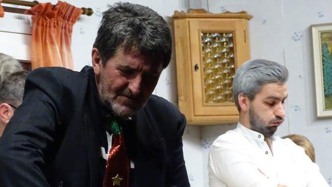 Blick in die "Männer"-Aufführung Norbert Neugebauer