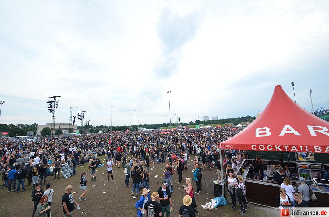 Rock im Park 2016 - Stimmung am Sonntagnachmittag