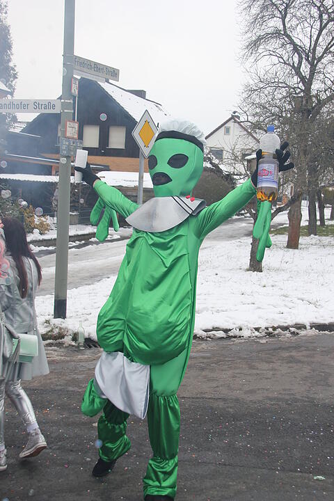 Faschingsumzug in Oberhaid