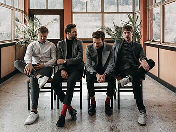 Das Indirock-Quartett "Lion Lion" gastiert am Samstag (12. September)bei der Coburger Gesellschaft der Musikfreunde im kleinen Amphitheater unterhalb des Kunstvereins.Foto: Lion Lion