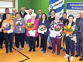 Die Lebenshilfe ehrte langjährige Mitglieder. Foto: Heike Schülein