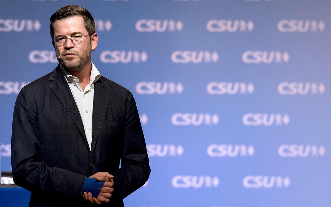 Wahlkampf der CSU - Karl-Theodor zu Guttenberg in Kulmbach
