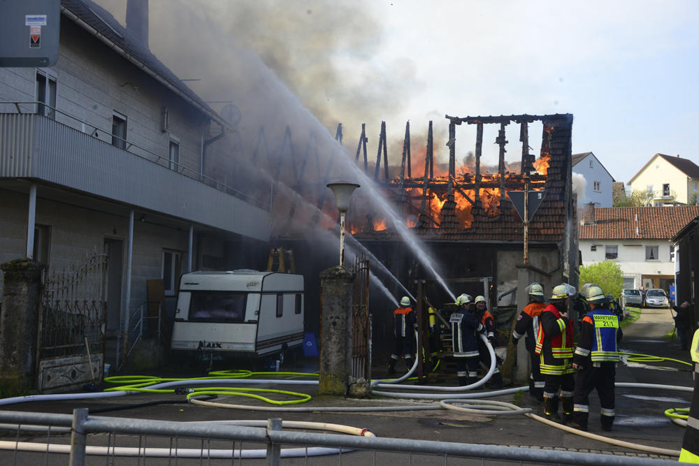 Brand in Obernbreit