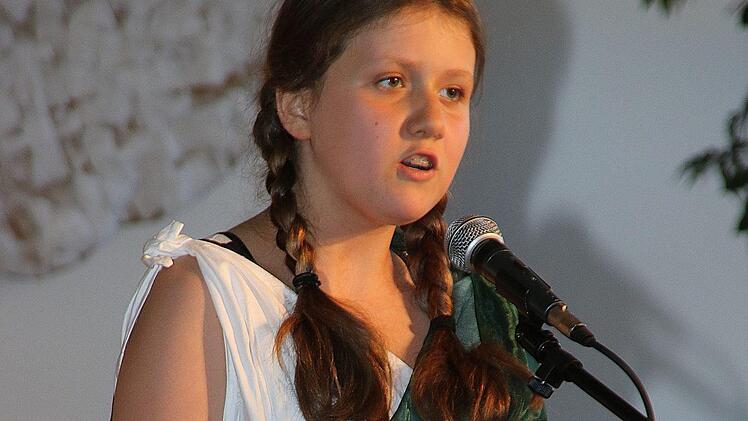 Musical-Aufführung des Kinder- und Jugendchors der Liedertafel 1881 Münnerstadt in der Alten Aula am Stenayer Platz.  Foto: Dieter Britz