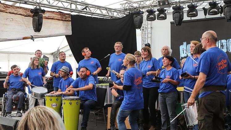 "Ramba Zamber" beim Benefizkonzert am 30. September in Bamberg. Foto: Barbara Herbst