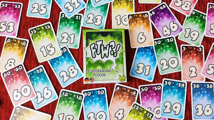 Kartenspiel-Test FTW?! - 2023er-Neuheit von 2F-Spiele