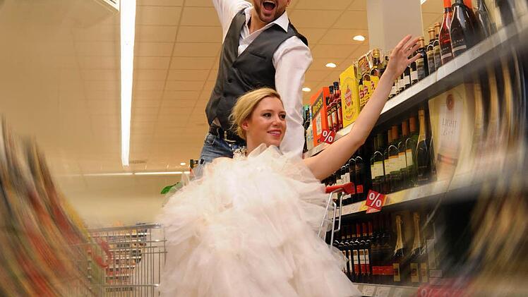 Ein ganz alltäglicher Ort - etwa der Supermarkt - wird mit technischen Mitteln verfremdet und so zu etwas Besonderem. Foto: Promedia