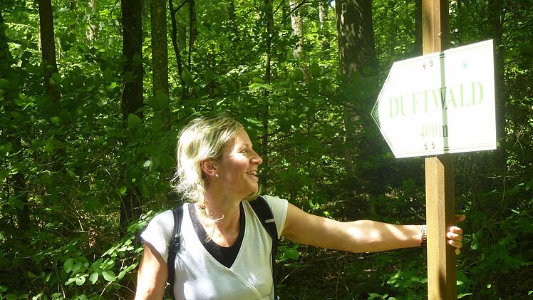 Duftwald - was es nicht alles gibt auf der Kissinger Runde.