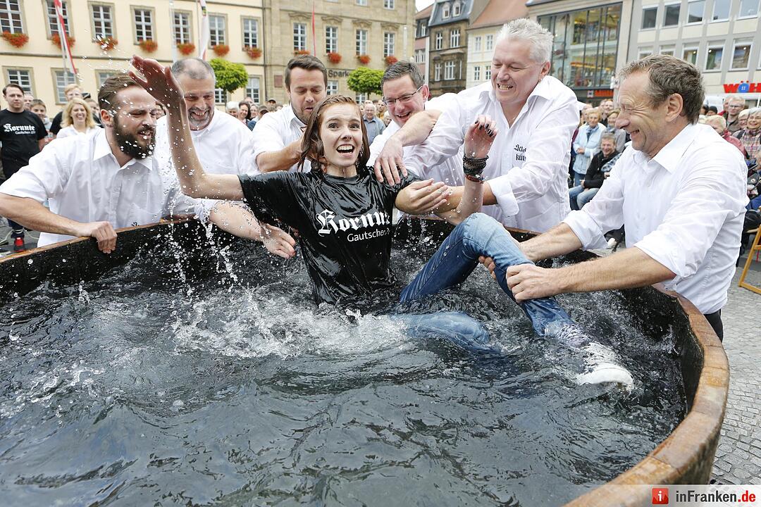 Gautschfeier 2015 der Mediengruppe Oberfranken in Bamberg