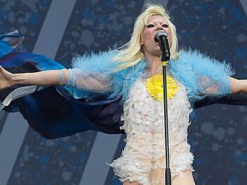 Mia. begeistert die Rockenden im Park. Fotos: Tobias K&ouml;pplinger