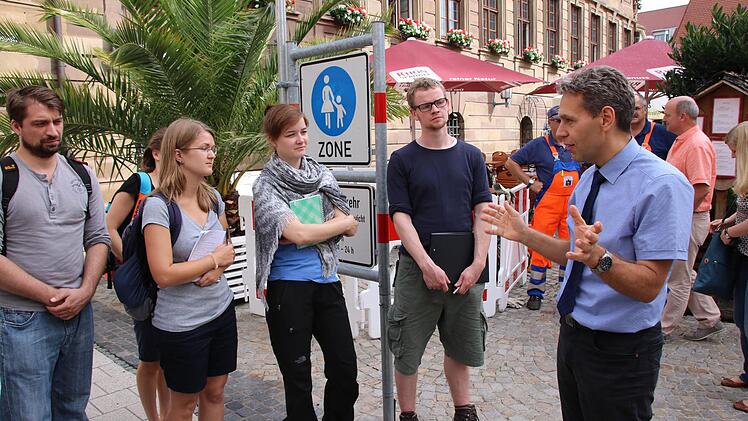 Eindrücke von der Exkursion der TU Berlin nach Bad Kissingen. Foto: Ralf Ruppert