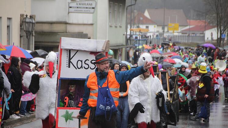 Faschingszug in Höchstadt  Foto: Theresa Schiffl