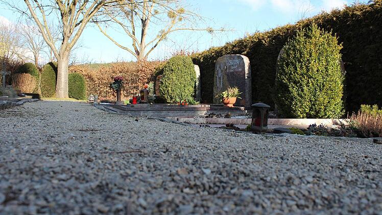 Der Friedhof in Etzelskirchen Foto: Sabine Memmel