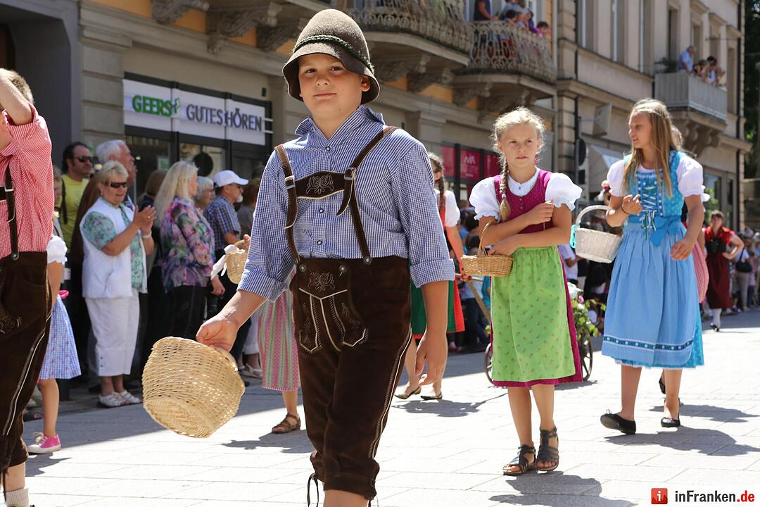 Rakoczyfest in Bad Kissingen mit Umzug; Foto: Barbara Herbst